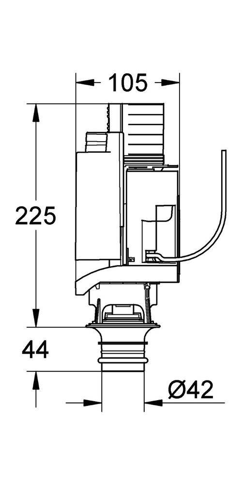 GROHE Ablaufventil AV1 kpl