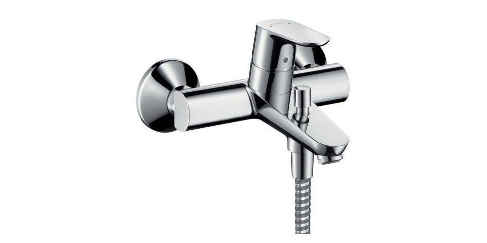 hansgrohe HG Einhebel-Wannenmischer FOCUS Aufputz, DN 15 chrom