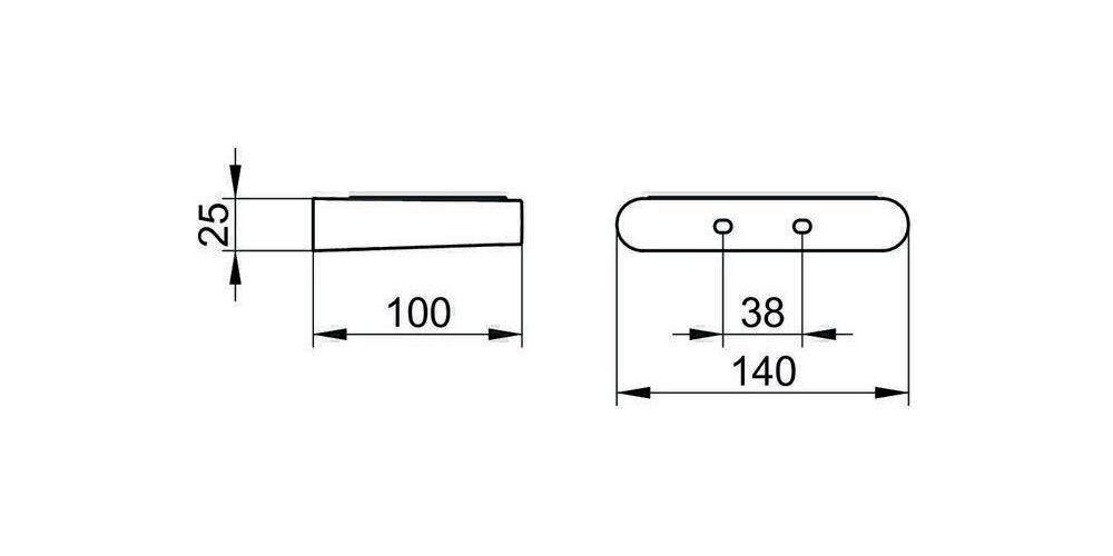 KEUCO Echtkristall-Seifenschale ELEGANCE mattiert, lose