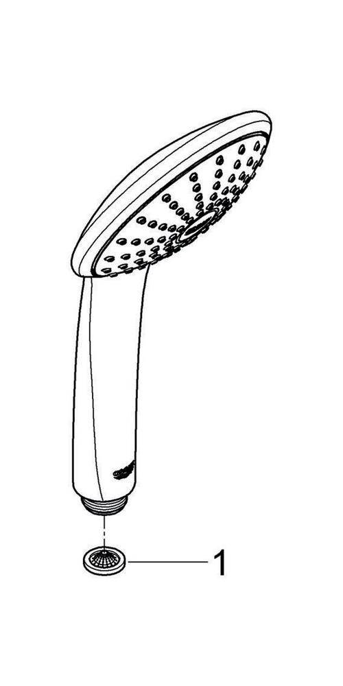 GROHE Handbrause Euphoria 110 Mono 110mm chr