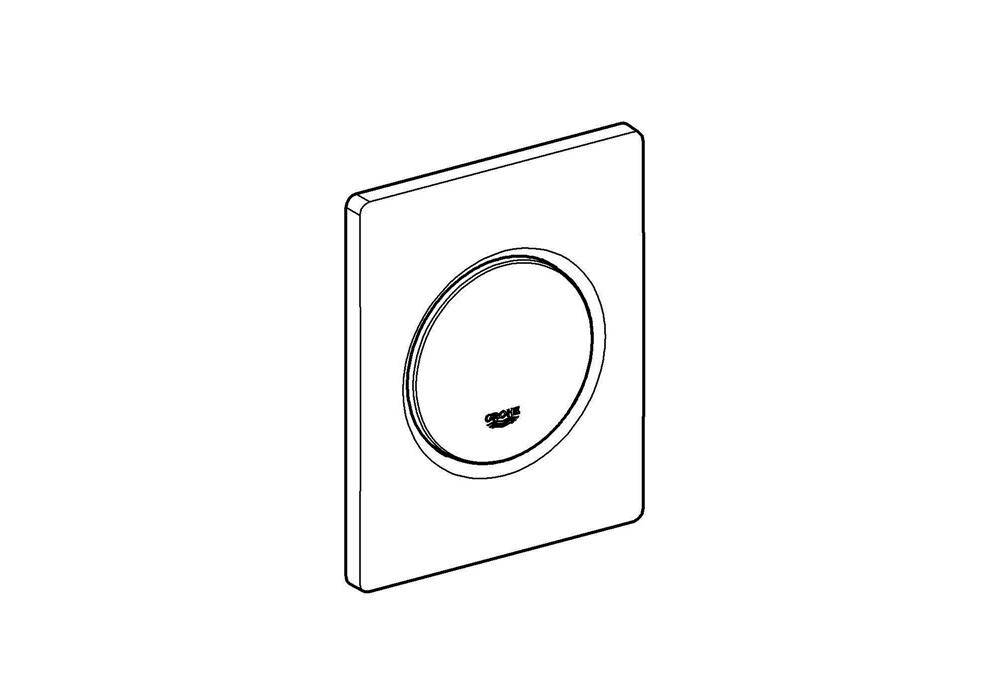 GROHE Betätigungsplatte NOVA C 116x144mm awe