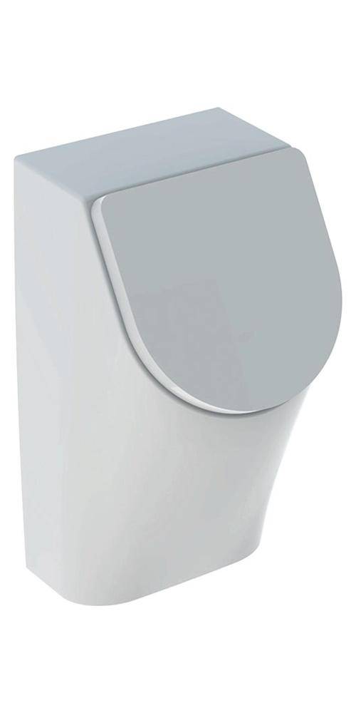 Geberit Urinal RENOVA PLAN m De Zul v hint Abgang nach hinten weiß