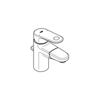 GROHE Einhand-WTbatterie EUROPLUS DN 15 m auszb Auslauf chr GROHE Einhand-WTbatterie EUROPLUS DN 15 m auszb Auslauf chr
