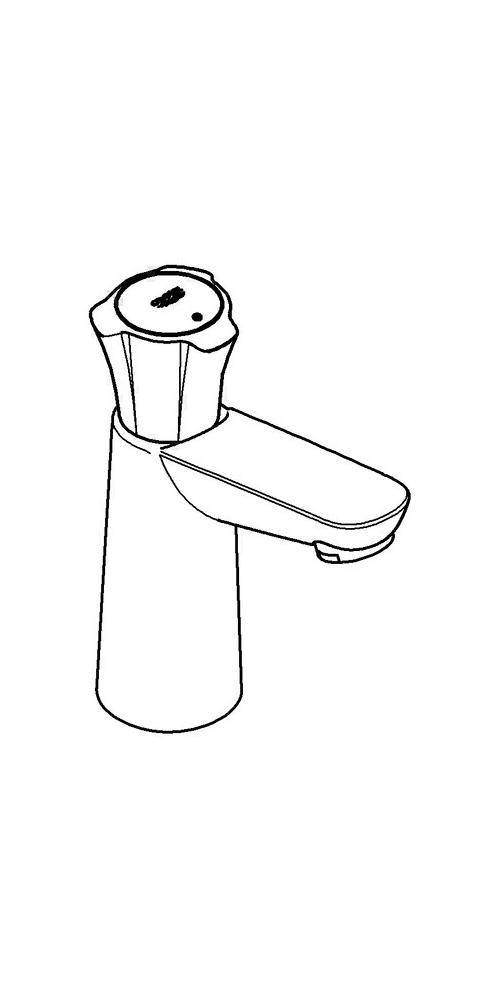 GROHE Standventil COSTA 1/2Zoll chr chrom