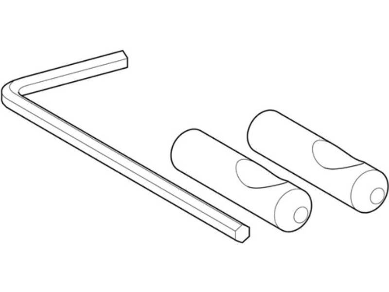 GEBERIT 597204000 Geberit Fertigmontageset zu Wandbefestigung WB9N-Z