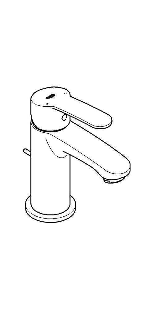 GROHE Einhand-Waschtischbatterie EUROSTYLE COSMOPOLITAN 1/2Zoll