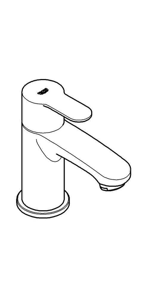 GROHE Standventil EUROSTYLE C XS-Size chr