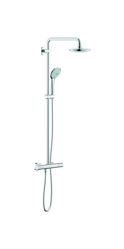 GROHE Duschsystem EUPHORIA 180 m Th f d Wd-mon Duscharm 45cm chr
