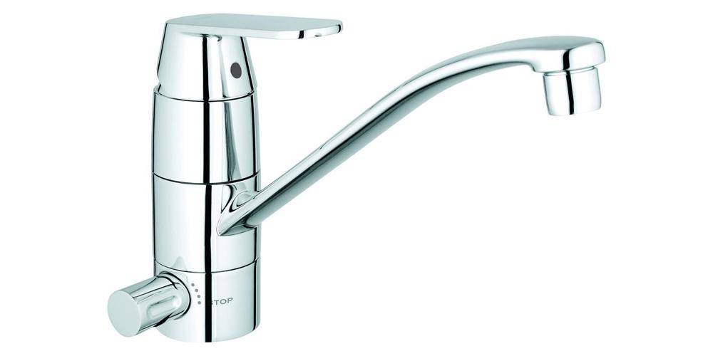 GROHE Einhand-Spültischbatterie EUROSMART C 1/2Zoll fla Ala integr