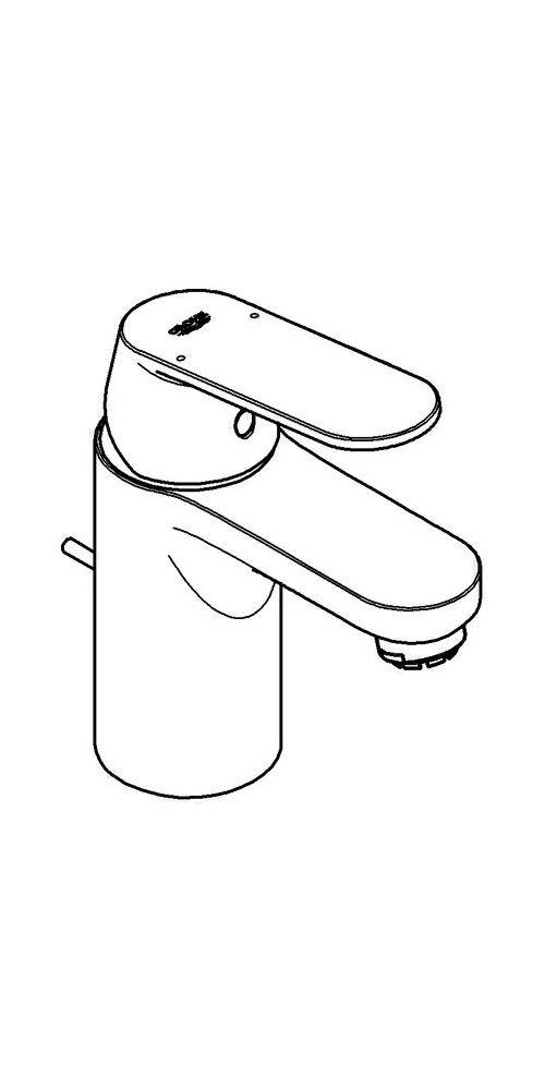 GROHE Einhand-Waschtischbatterie EUROSMART COSMOPOLITAN 1/2Zoll