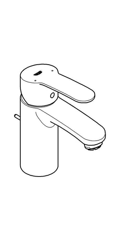 GROHE Einhand-Waschtischbatterie EUROSTYLE COSMOPOLITAN 1/Zoll S-Size