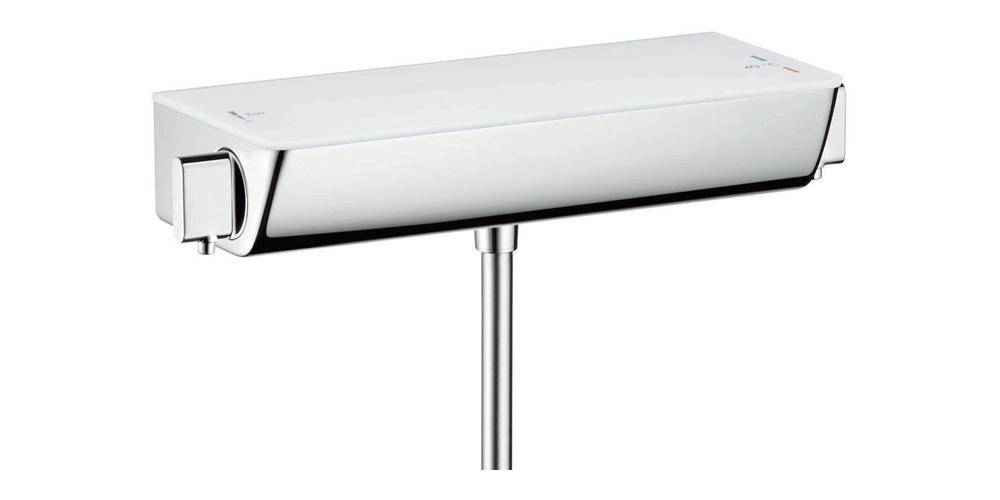 hansgrohe HG Brausethermostat ECOSTAT SELECT DN 15, Aufputz weiß/chrom