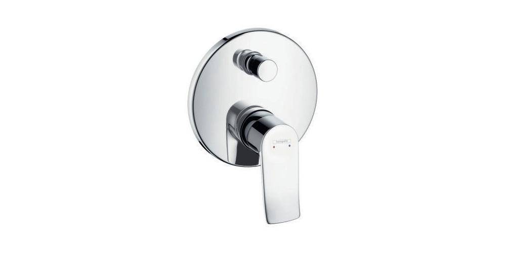 hansgrohe HG Fertigmontageset METRIS für UP Wannenmischer chrom