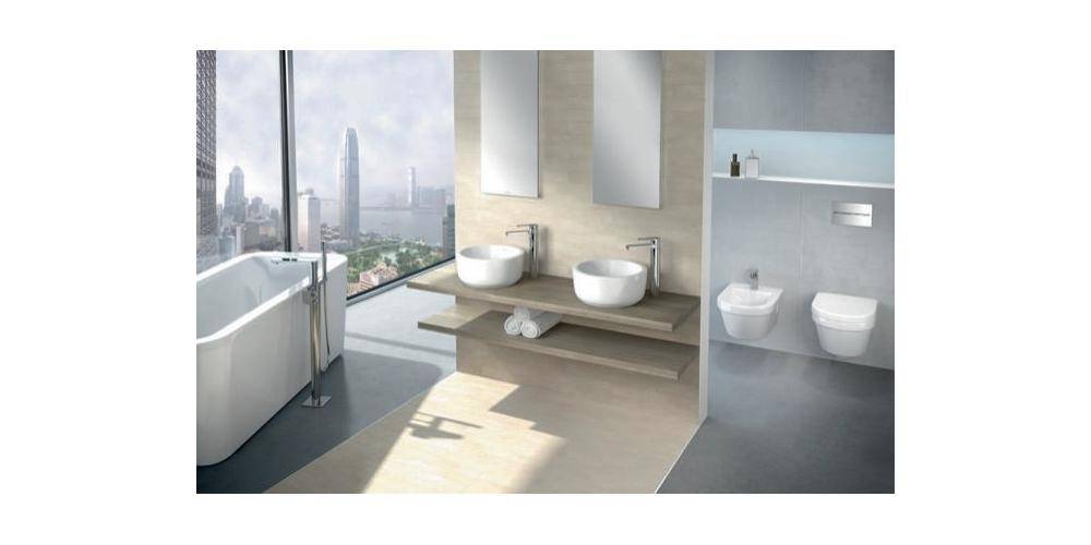 Villeroy & Boch V&B Wand-Bidet ARCHITECTURA design 370x530mm, mit ÜL