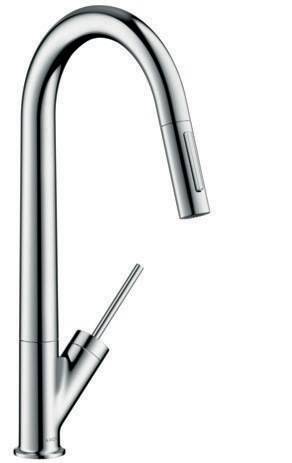 hansgrohe Einhebel-Spültischmischer AXOR STARCK DN 15 m Ausziehbrause