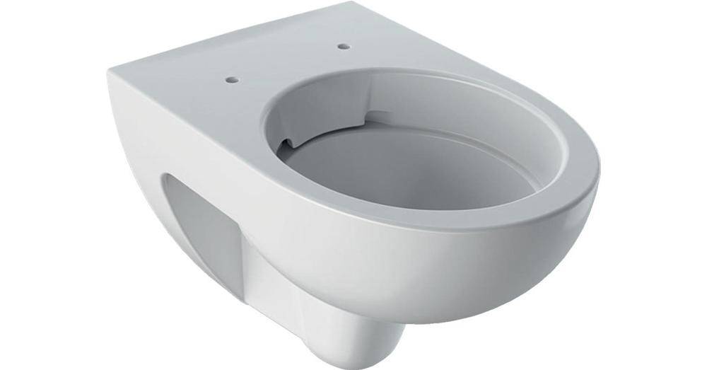 Geberit Wand-Tiefspül-WC RENOVA Rimfree weiß