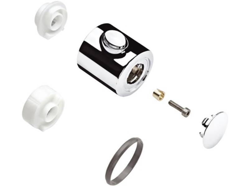 HANSGROHE 96618000 Griff Ecostat 1001 SL chrom für AP-Thermostat
