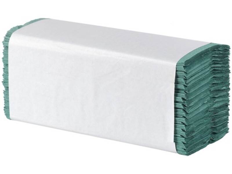 CWS C276200 CWS Papier-Falthandtücher C-Falzung Bas rec. 1lag grün 3600 Blatt