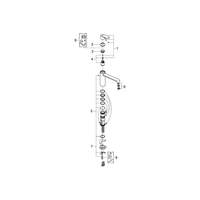 GROHE EH-Spültischbatterie EUROSMART C 1/2" mi-ho Ala chr GROHE EH-Spültischbatterie EUROSMART C 1/2" mi-ho Ala chr