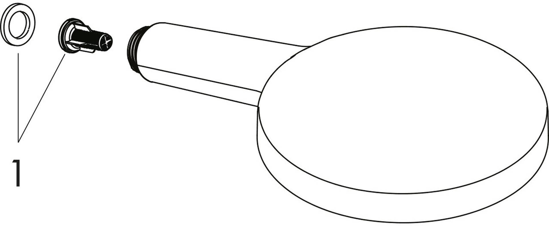 Hansgrohe Raindance Select S 120 Handbrause 3‑Jet verchromt.