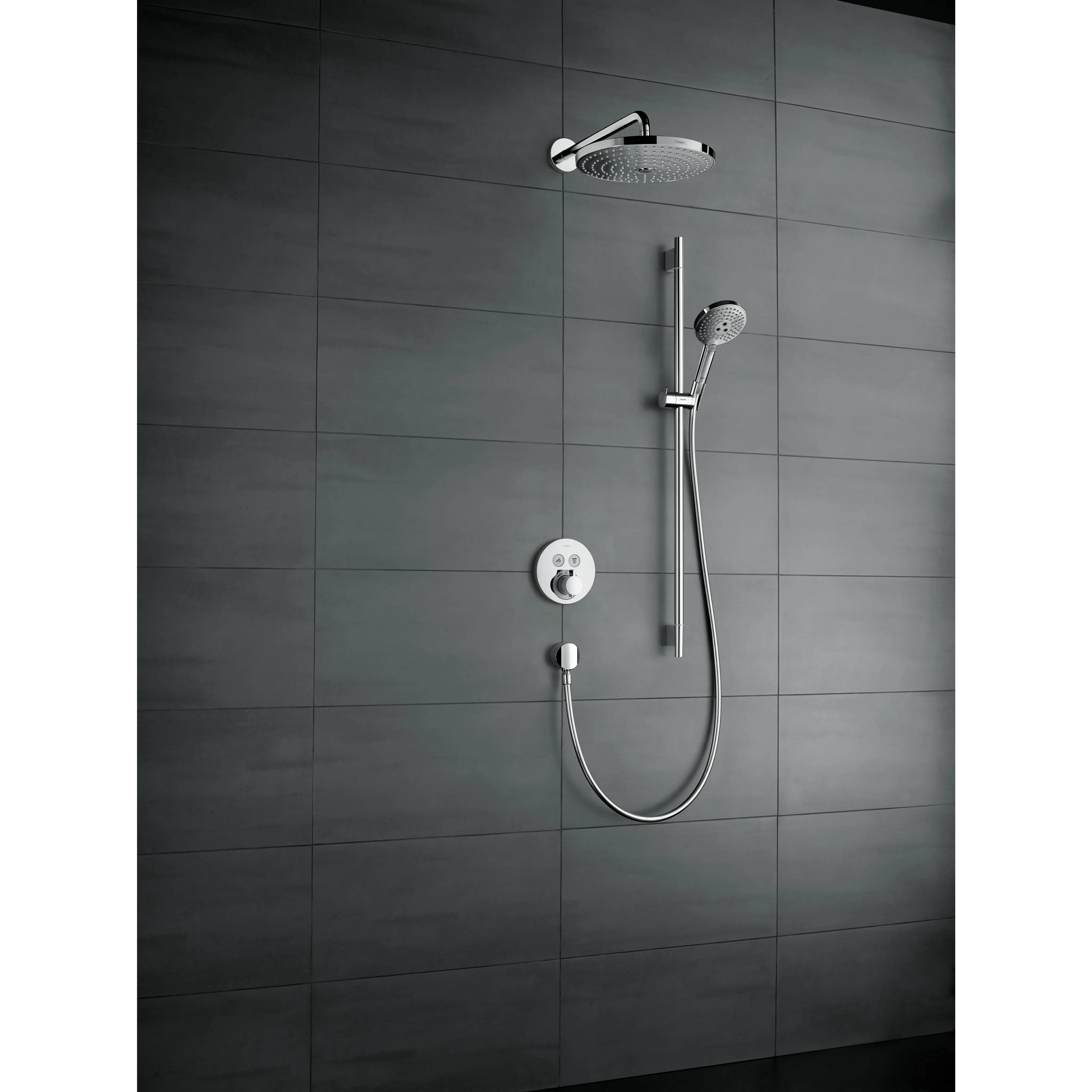 hansgrohe Raindance Select S300 2jet Kopfbrause mit Brausearm 390mm, chrom, 1 Stk.