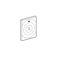 GROHE Infrarot-Elektronik TECTRON SURF f Urinal 6 V Batt chr chrom GROHE Infrarot-Elektronik TECTRON SURF f Urinal 6 V Batt chr chrom