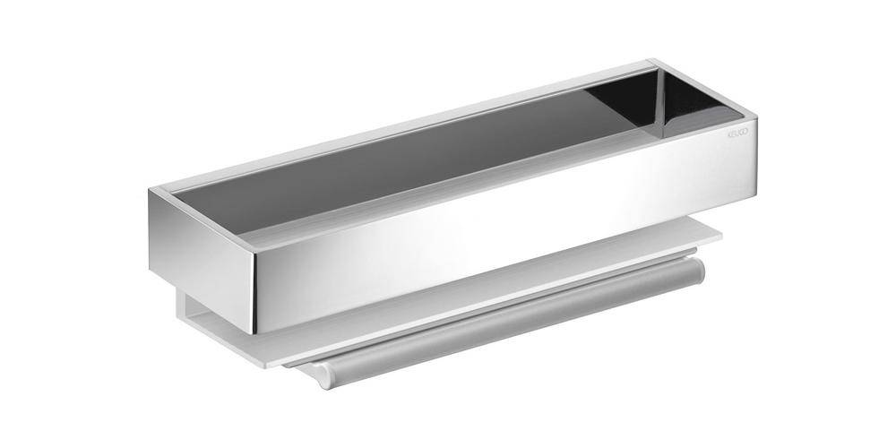 KEUCO Duschkorb EDITION 11 silber-eloxiert verchromt verchromt