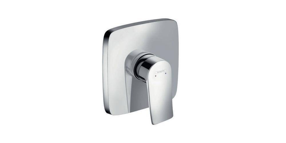 hansgrohe HG Fertigmontageset METRIS für Unterputz Brausemischer,