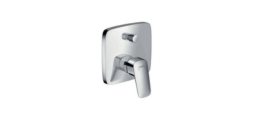hansgrohe HG Fertigmontageset LOGIS für Unterputz Wannenmischer chrom