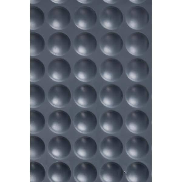 Arbeitsplatzmatte Yoga Ergo Fire 65x95cm grau