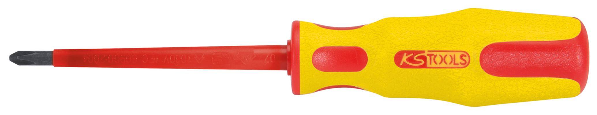 KS Tools 117.0528 ERGOTORQUE VDE PH-Schraubendreher, PH3