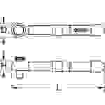 KS Tools 117.1184 3/8" Mini Drehmomentschlüssel mit Schutzisolierung und Umschal