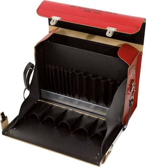 KS Tools 117.1830-99 Werkzeugkoffer, leer, Leder