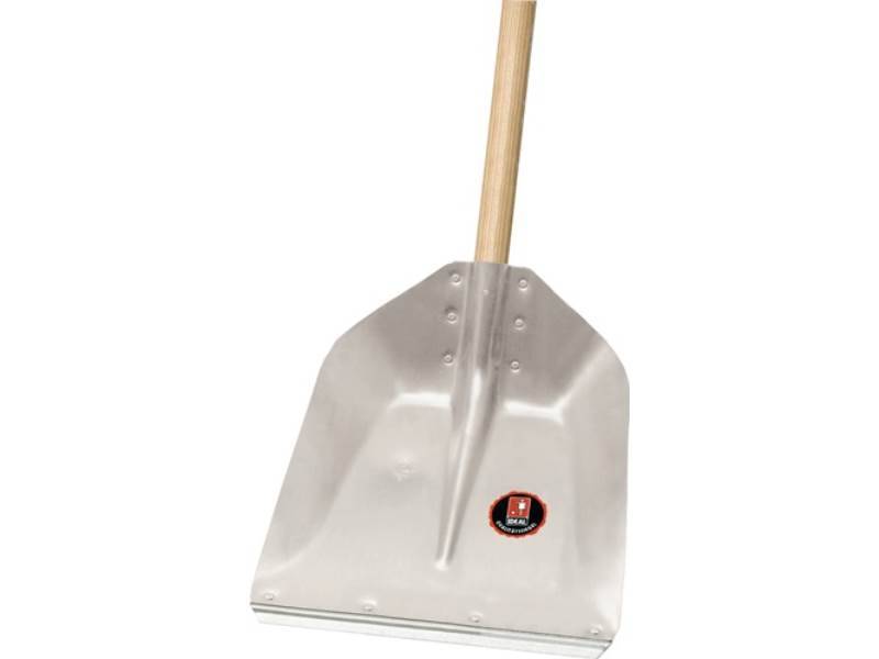 IDEAL 6090920 Hallenser Randschaufel Gr.9 380 x 380 mm Aluminiumblech