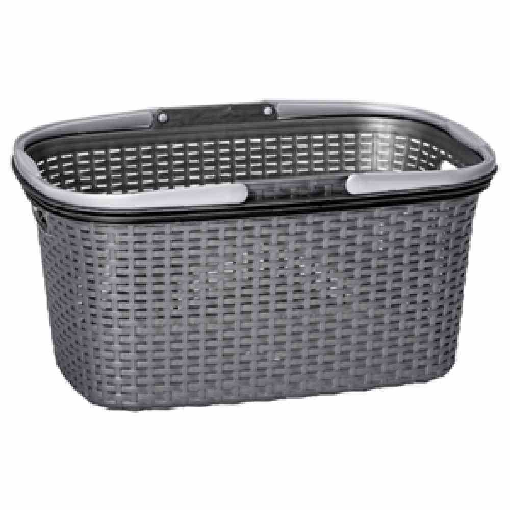 Rival R37600 Wäschekorb Rattan-Design, 32 Liter, 56 x 37 x 28 cm (Farbe zufällig, 1 Stück)