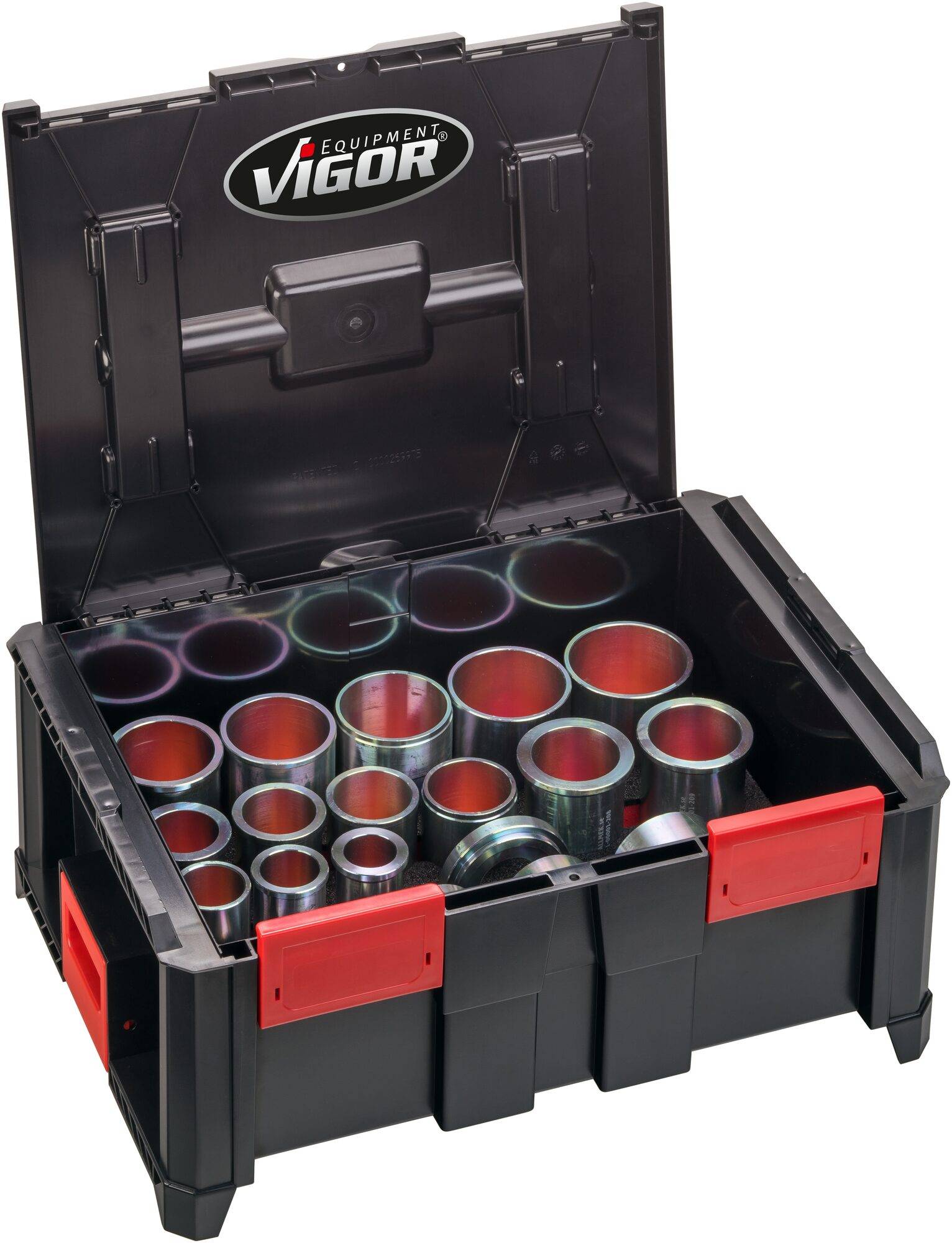 VIGOR Zug und Druckhülsen Satz ∙ V5169 ∙ Anzahl Werkzeuge: 26