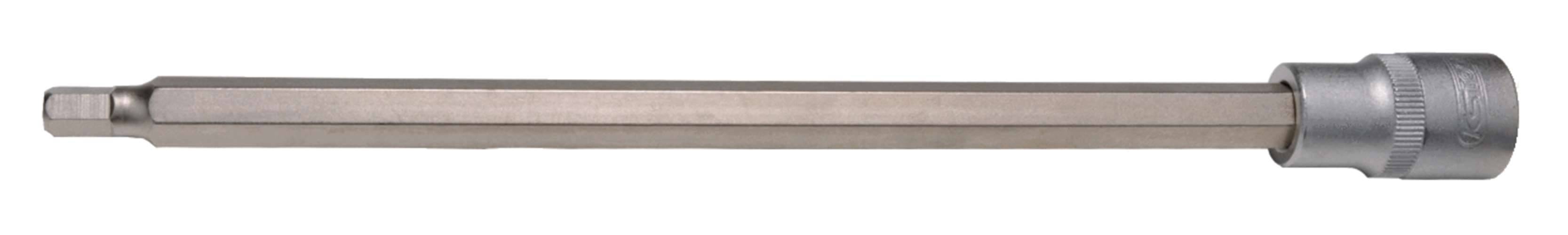 KS Tools 911.1327-240 1/2'' Bit-Stecknuss Innensechskant, 7mm, 240mm