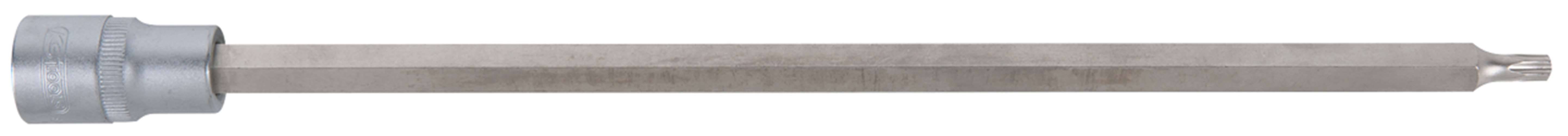 KS Tools 911.1624-300 1/2'' Bit-Stecknuss TX mit Bohrung, 300mm, TB30
