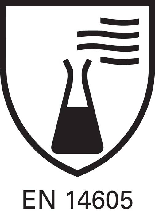 Chemikalienschutzschürze Gunova S3 L.ca.120xB.ca.90cm schwarz GUNOVA