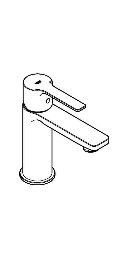 GROHE Einhand-Waschtischbatterie LINEARE 1/2Zoll XS-Size chr XS-Size