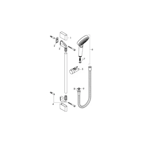 hansgrohe HG Brauseset CROMETTA VARIO 90cm Durchflussmenge 14 l/min hansgrohe HG Brauseset CROMETTA VARIO 90cm Durchflussmenge 14 l/min
