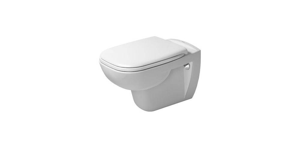 Duravit Wand-WC D-CODE tief, 355x545mm weiß weiß
