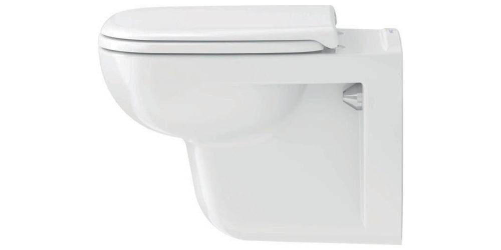 Duravit Wand-WC D-CODE tief, 355x545mm weiß weiß
