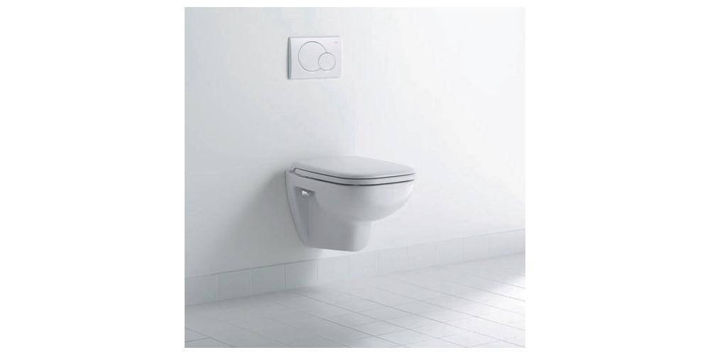 Duravit Wand-WC D-CODE tief, 355x545mm weiß weiß