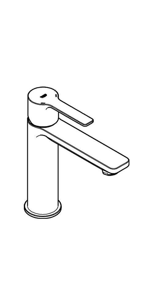 GROHE Einhand-Waschtischbatterie Lineare 1/2Zoll, Push-open S-Size