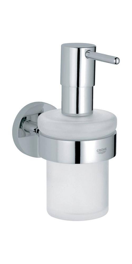 GROHE Seifenspender ESSENTIALS mit Halter, Füllmenge 160ml chrom