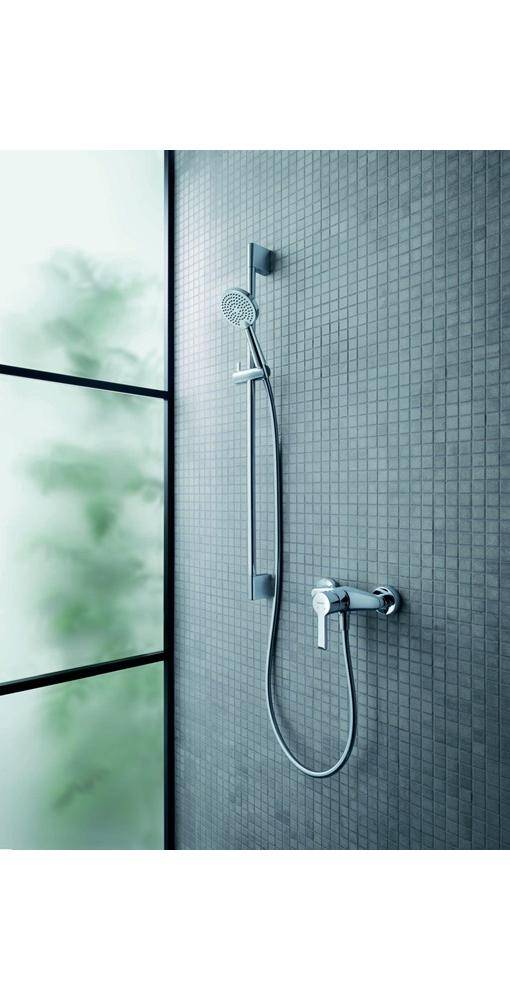 Duravit Handbrause 110, 3 jet, MinusFlow chrom / weiß chrom / weiß
