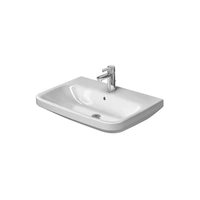 Duravit Waschtisch DURASTYLE m ÜL HLB 650x440mm 1 Hahnloch weiß weiß Duravit Waschtisch DURASTYLE m ÜL HLB 650x440mm 1 Hahnloch weiß weiß