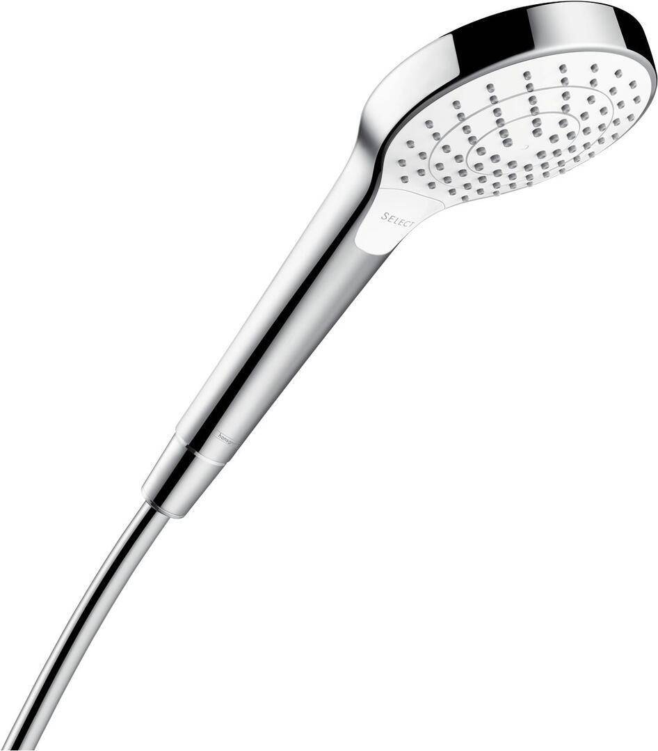 Hansgrohe Handbrause Croma Select S Vario d= 110mm weiß/verchromt