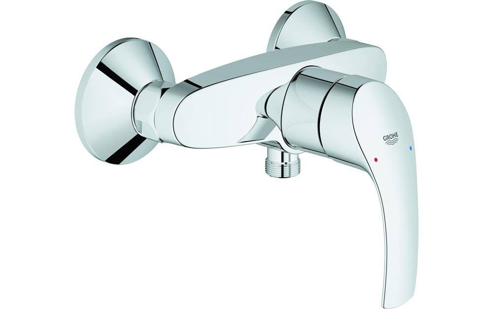 GROHE Einhand-Brausebatterie EUROSMART DN 15 Wd-Mont chr chrom